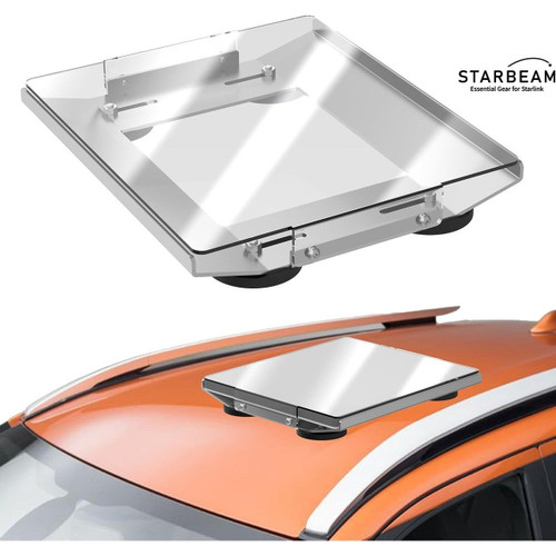Starlink Mini Protective Vehicle Mount with Magnetic Feet