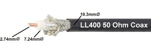 LMR400/LL400 Super Low Loss Coax Cable