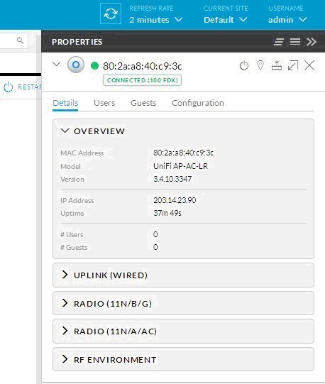 Pointer Avl det kan Basic Instruction for setting up a Ubiquiti Unifi AP