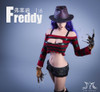 1/6 Scale Cosplay Freddy Head Sculpt & Outfit Set by YMToys