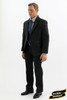 1/6 Scale Navy Stripe Suit Set