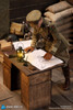 1/6 Scale WWI British Officer – Colonel Mackenzie Figure with WWI War Desk Diorama Set by DID