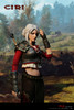 1/6 Scale Ciri Figure (Armored Version) by Nine Craftsmen