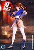 Super Duck Toys (SET094-A) 1/6 Scale Sexy Female Ninja Figure (Blue Outfit Version)