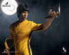 INART (GY-A043) 1/6 Scale Bruce Lee Figure (Yellow Jumpsuit) | Standard Batch
