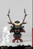 1/6 Scale Black Buckhorn Six-Coin Kabuto (Helmet Edition) by COO Model