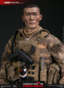 1/6 Scale Red Sea PLA Navy Marine Corps "Jiaolong" Special Operations Brigade - Machine Gunner Zhang Tiande Figure by DamToys