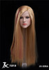 1/6 Scale Avril Head Sculpt (3 Hair Styles) by JXK