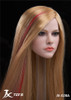 1/6 Scale Avril Head Sculpt (3 Hair Styles) by JXK