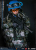 1/6 Scale PLA in UN Peacekeeping Operations - China Peacekeeper Female Soldier by DamToys