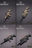 1/6 Scale MK16 FN SCAR Assault Rifle (4 Versions) by Mini Times