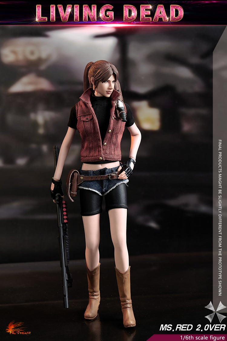 Hot Heart (FD008) Living Dead - Ms. Red 2.0 1/6 Scale Figure