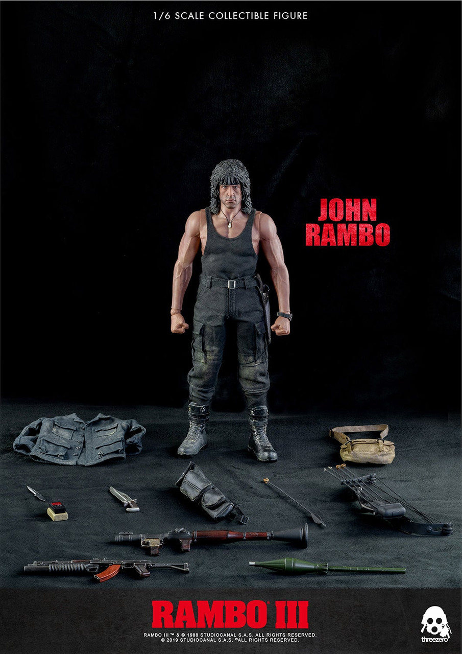 ThreeZero Rambo III – John Rambo 1/6 Scale Collectible Figure