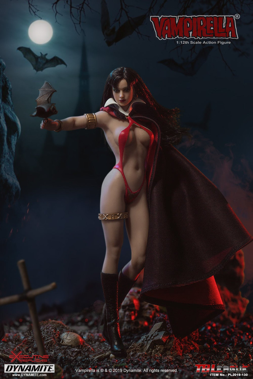 TBLeague 1/12 Vampirella 1/12 シームレスフィギュア TBLeague (PL-2019-130) Vampirella 1/12 Scale Collectible Figure