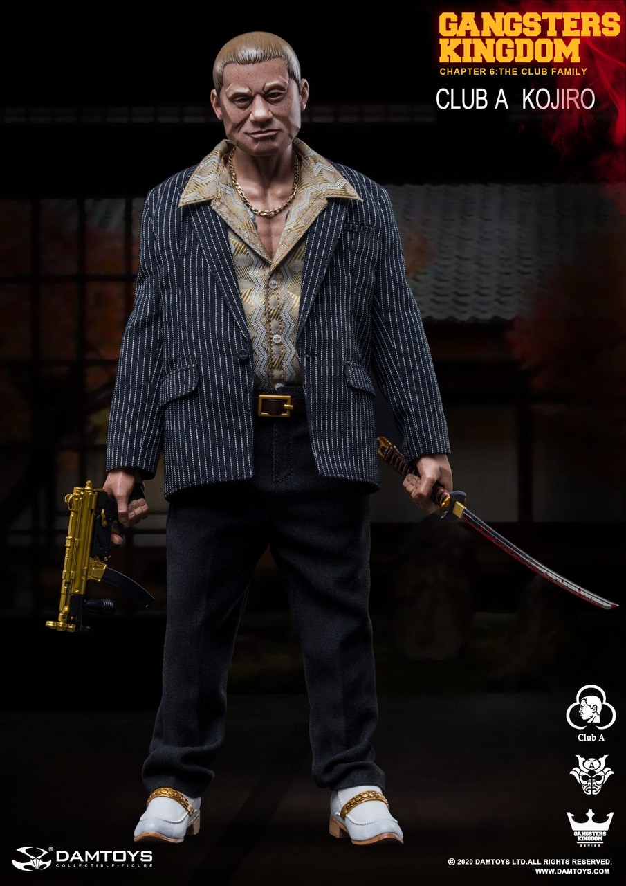 DAMTOYS (GK021) Gangsters Kingdom - Club A Kojiro 1/6th Scale