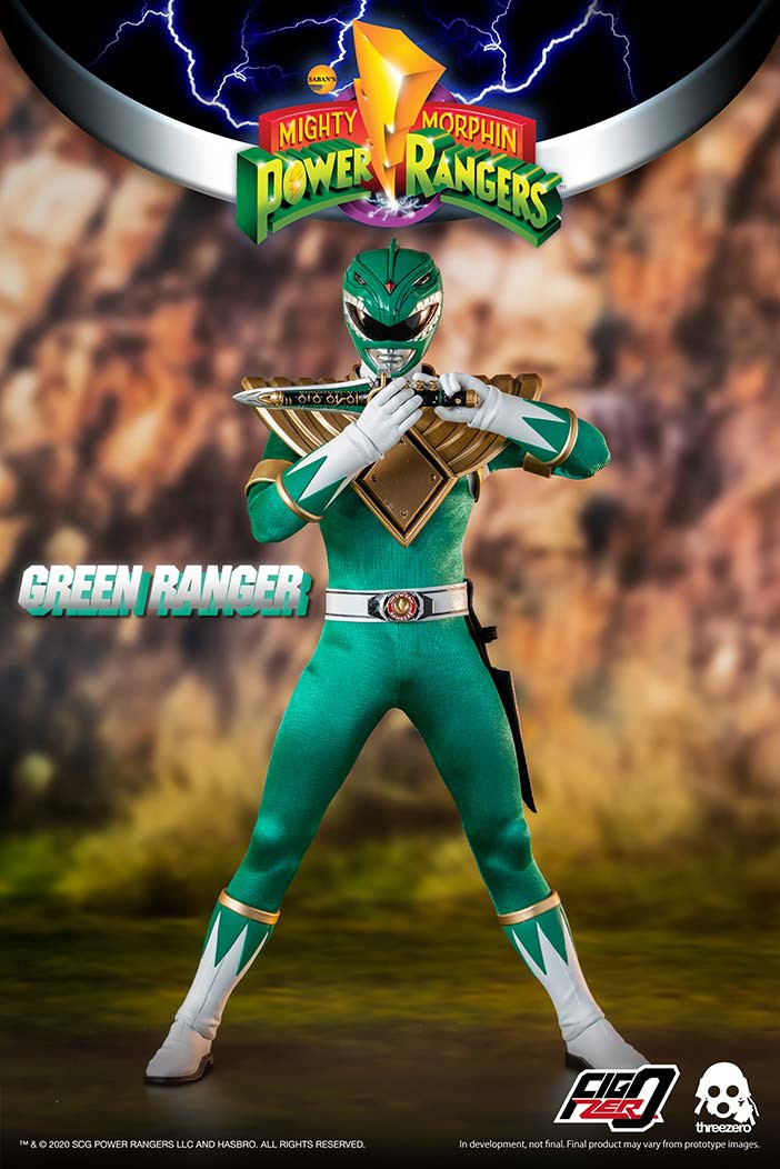 Threezero Mighty Morphin Power Rangers - Green Ranger 1/6th Scale