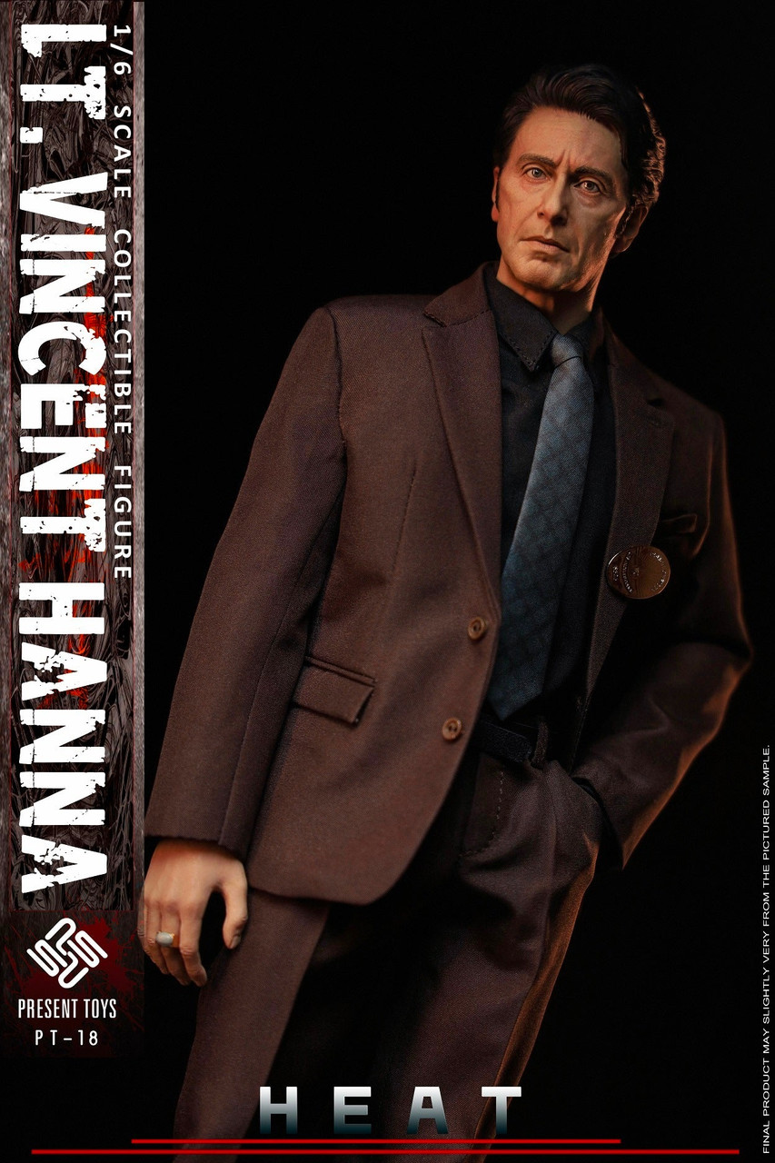 Present Toys (PT-SP18) 1/6 Scale Heat - Lt. Vincent Hanna Figure