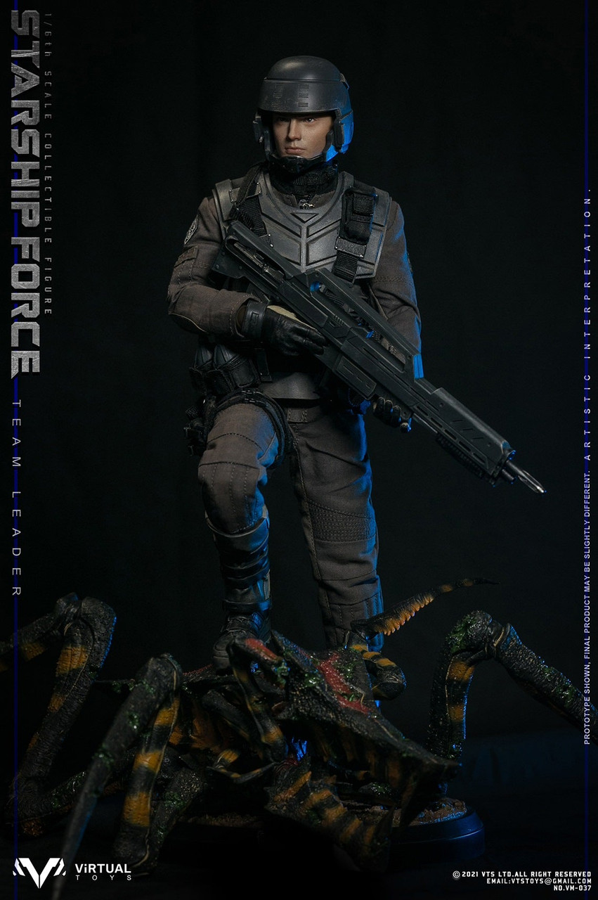 VTS Toys (VM037DX) Starship Force - Team Leader 1/6th Scale