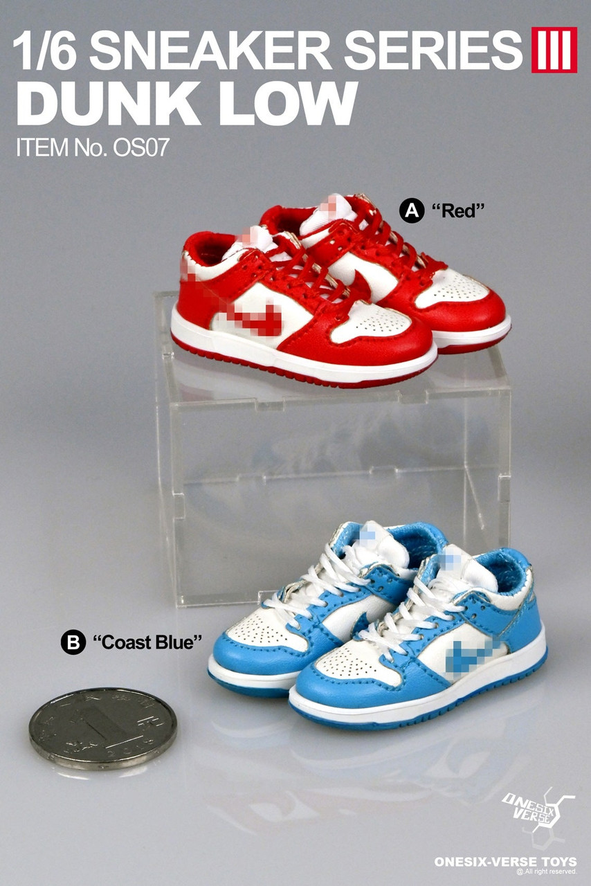 ONESIX-VERSE TOYS (OS07) 1/6 Scale Low Sneaker (6 Colors)