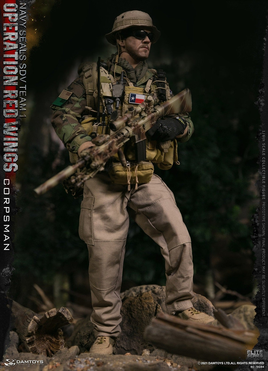 1/6 Scale Operation Red Wings - NAVY SEALS SDV TEAM 1 Corpsman Figure  (78084) by DamToys