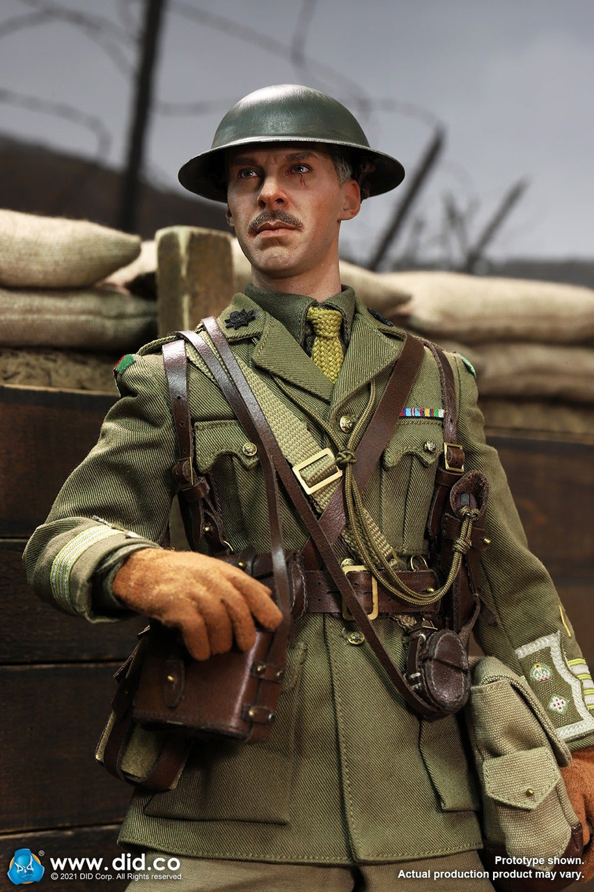 DID 1/6 WW1 イギリス軍 士官 マッケンジー 大佐 DID (B11012) 1/6 Scale WWI British Officer – Colonel