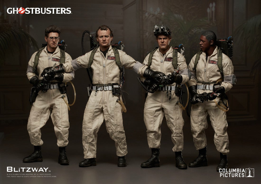 Ghostbusters Colorforms 1/6 Scale Ghostbusters 1984 Special 4 Pack Figures by Blitzway