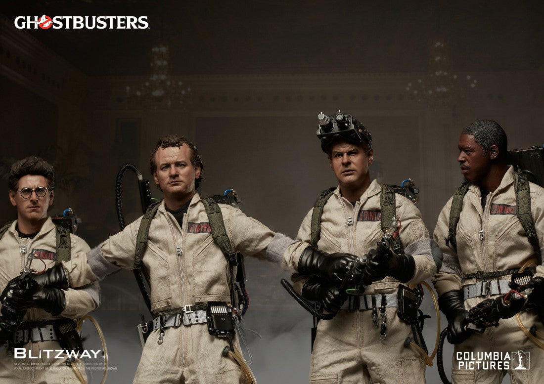 Ghostbusters Colorforms 1/6 Scale Ghostbusters 1984 Special 4 Pack Figures by Blitzway