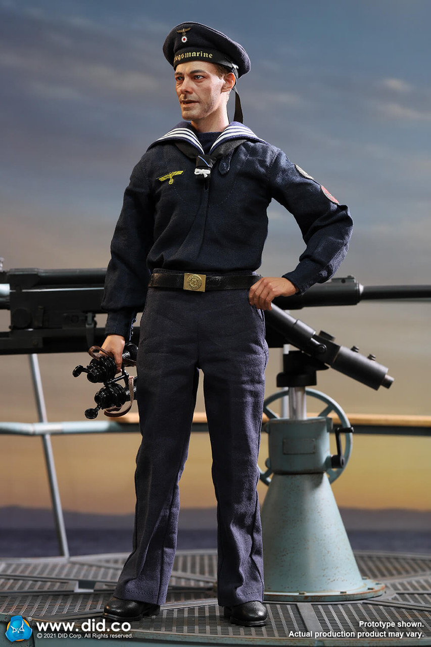 1/6 Scale WWII German U-Boat Seaman / Obermaat – Erwin Figure by DID