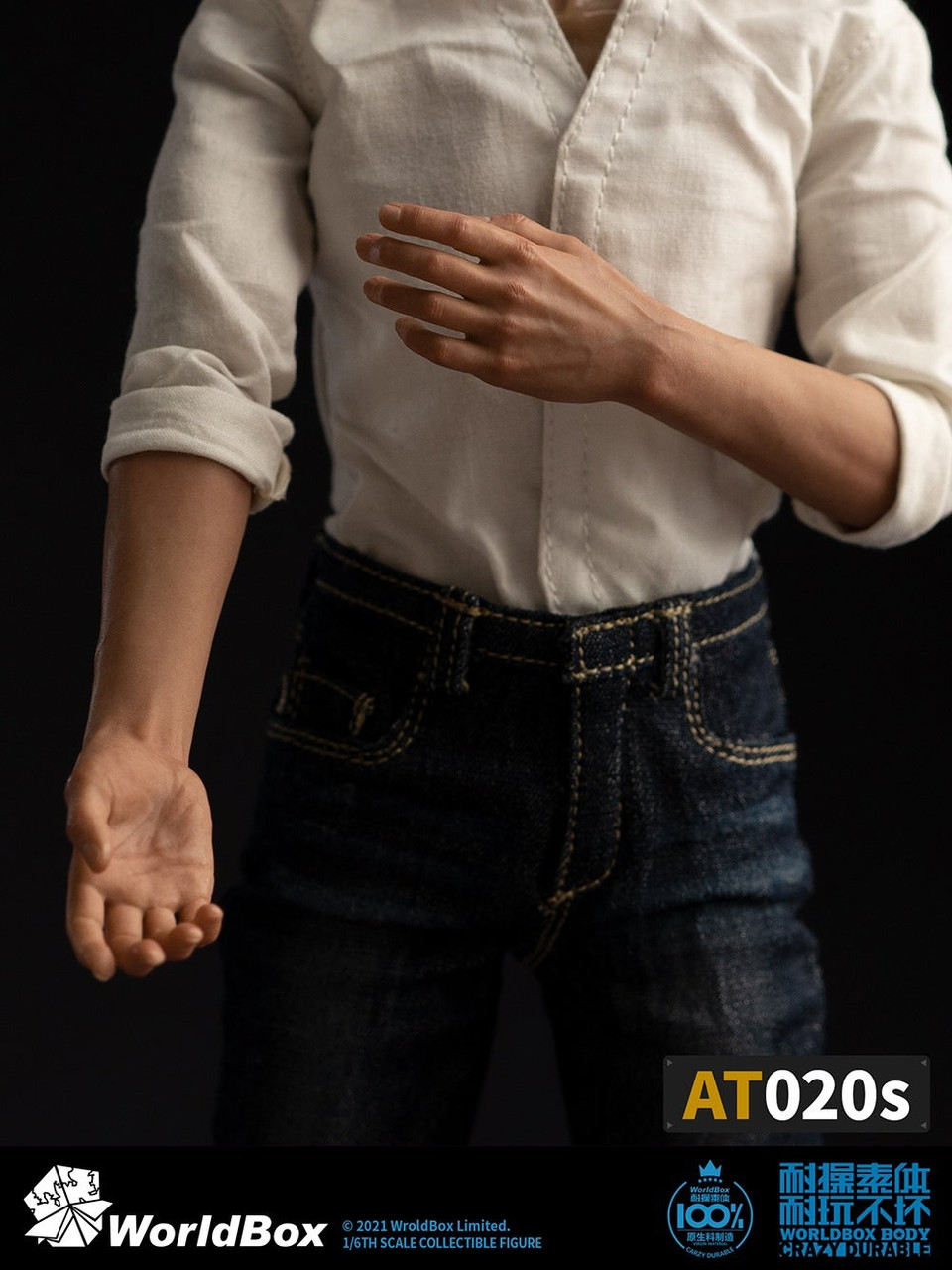 1/6 フィギュア 素体 WorldBox AT020s ホットトイズ WorldBox (WB-AT020S) 1/6 Scale Durable Body