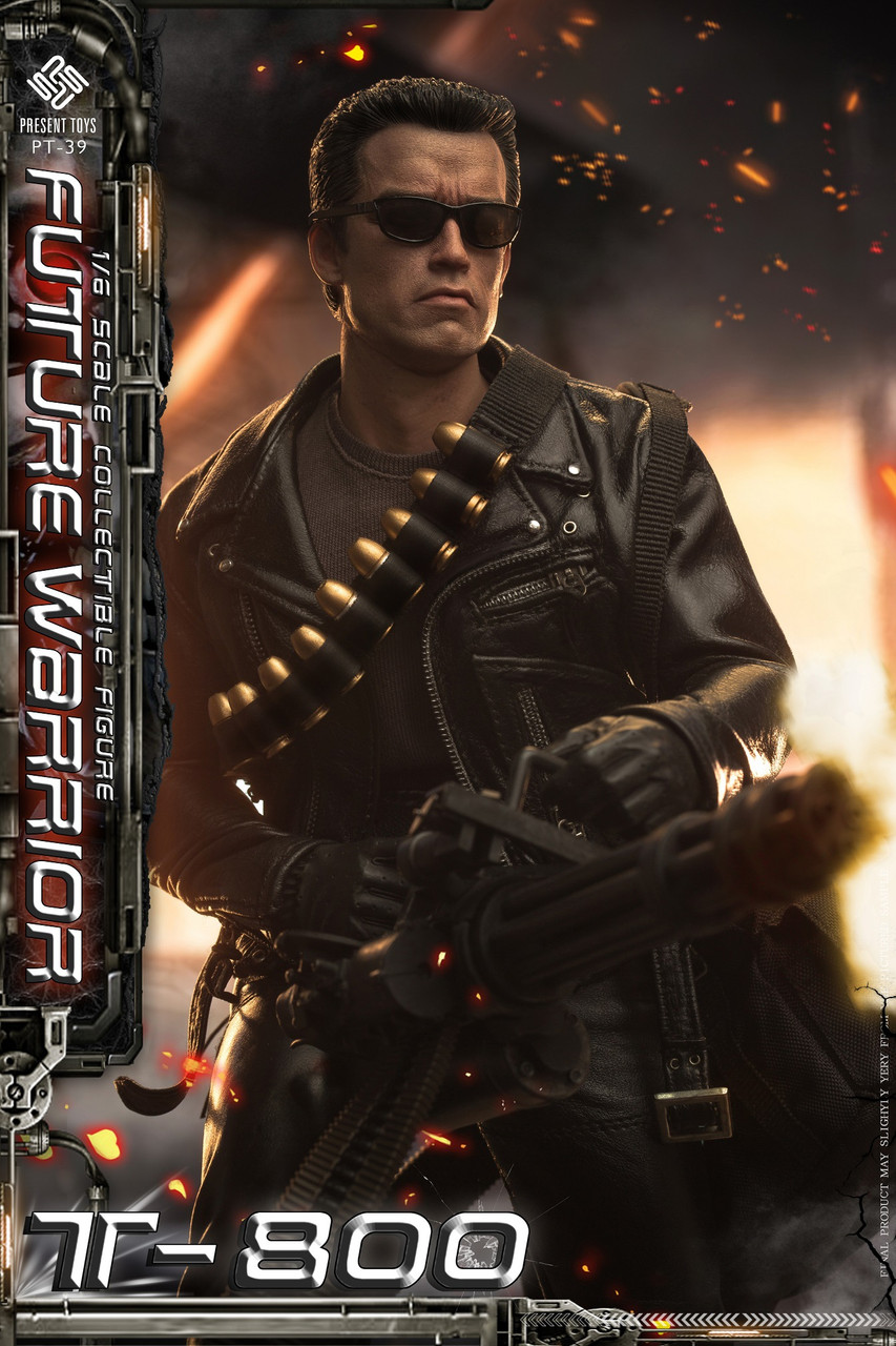 1/6 Scale Future Warrior T800 Figure by Present Toys