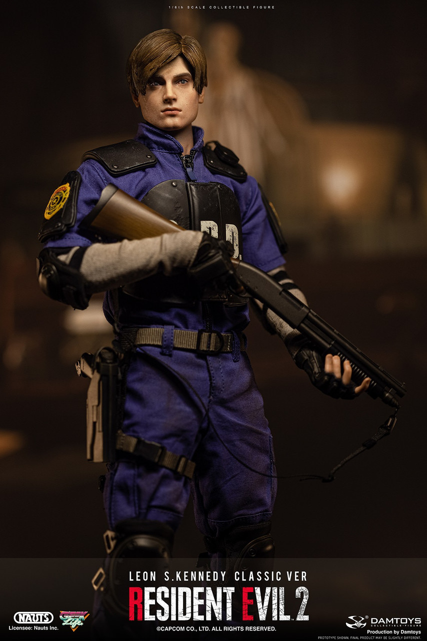 1/6 Scale Resident Evil 2 - Leon S. Kennedy Figure (Classic Version) by  DamToys