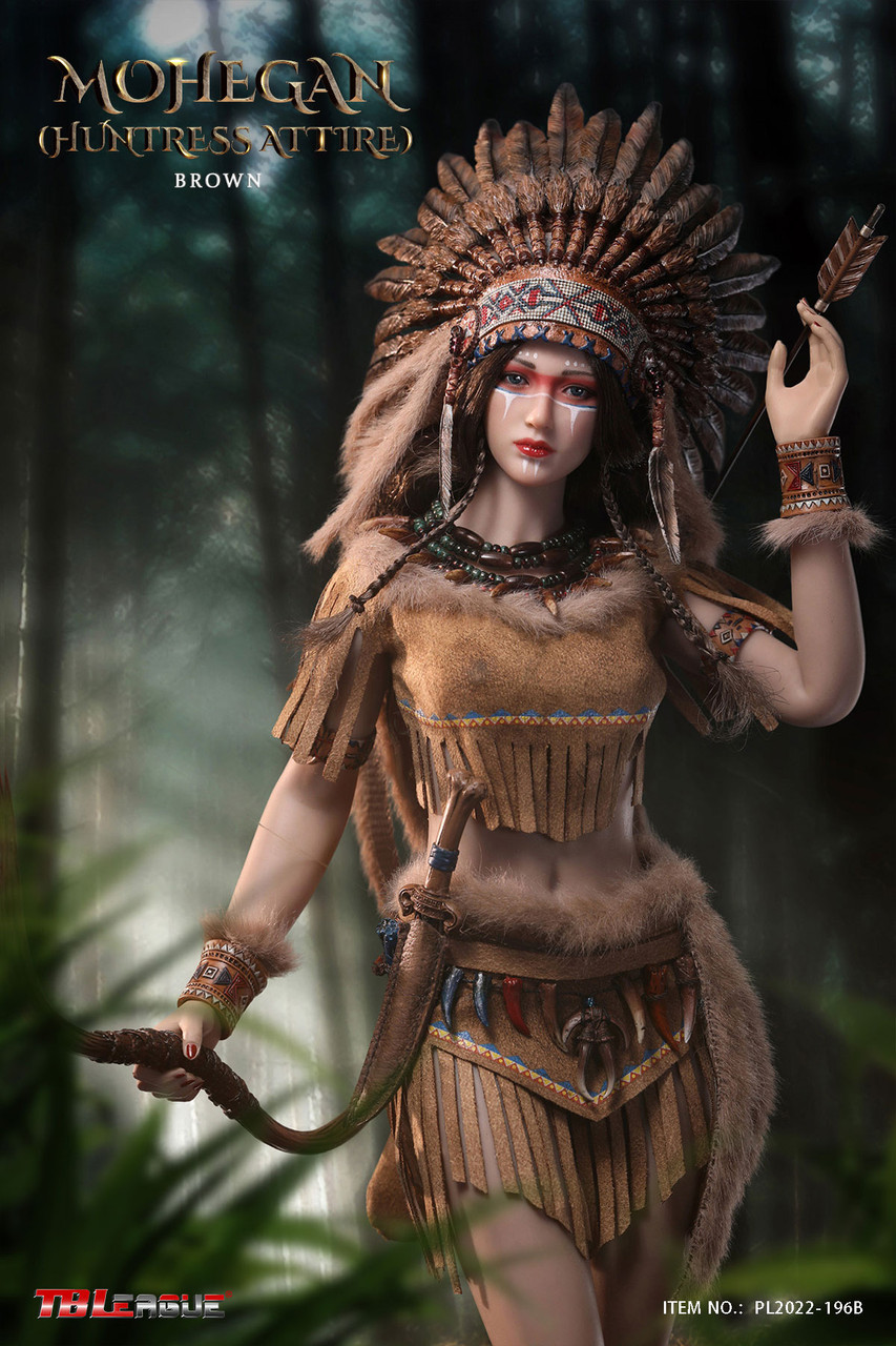 TBLeague (PL2022-196B) 1/6 Scale Mohegan Figure (Brown Huntress Attire)