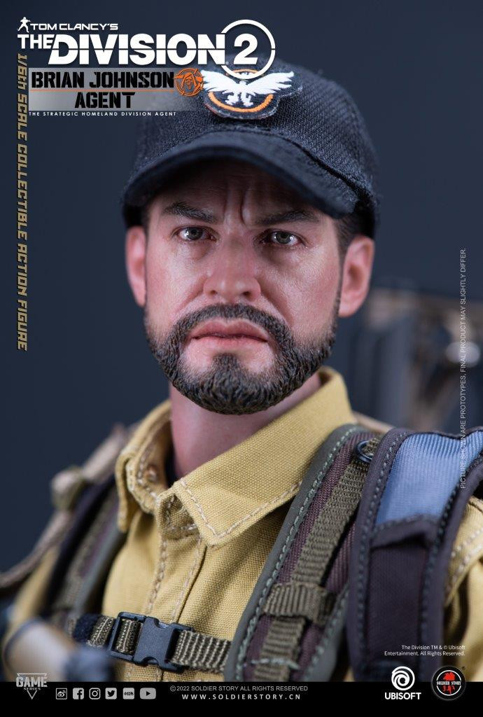 Tom Clancy's The Division 2 - Statuette Brian Johnson Agent 25 cm - Figurine de collection - Achat & prix