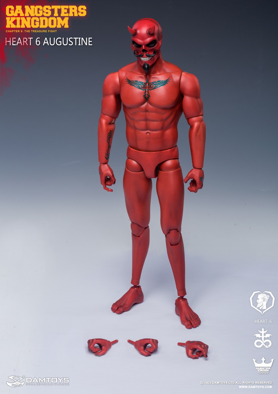 DamToys (GK027A) 1/6 Scale Gangsters Kingdom - Heart 6 Augustine