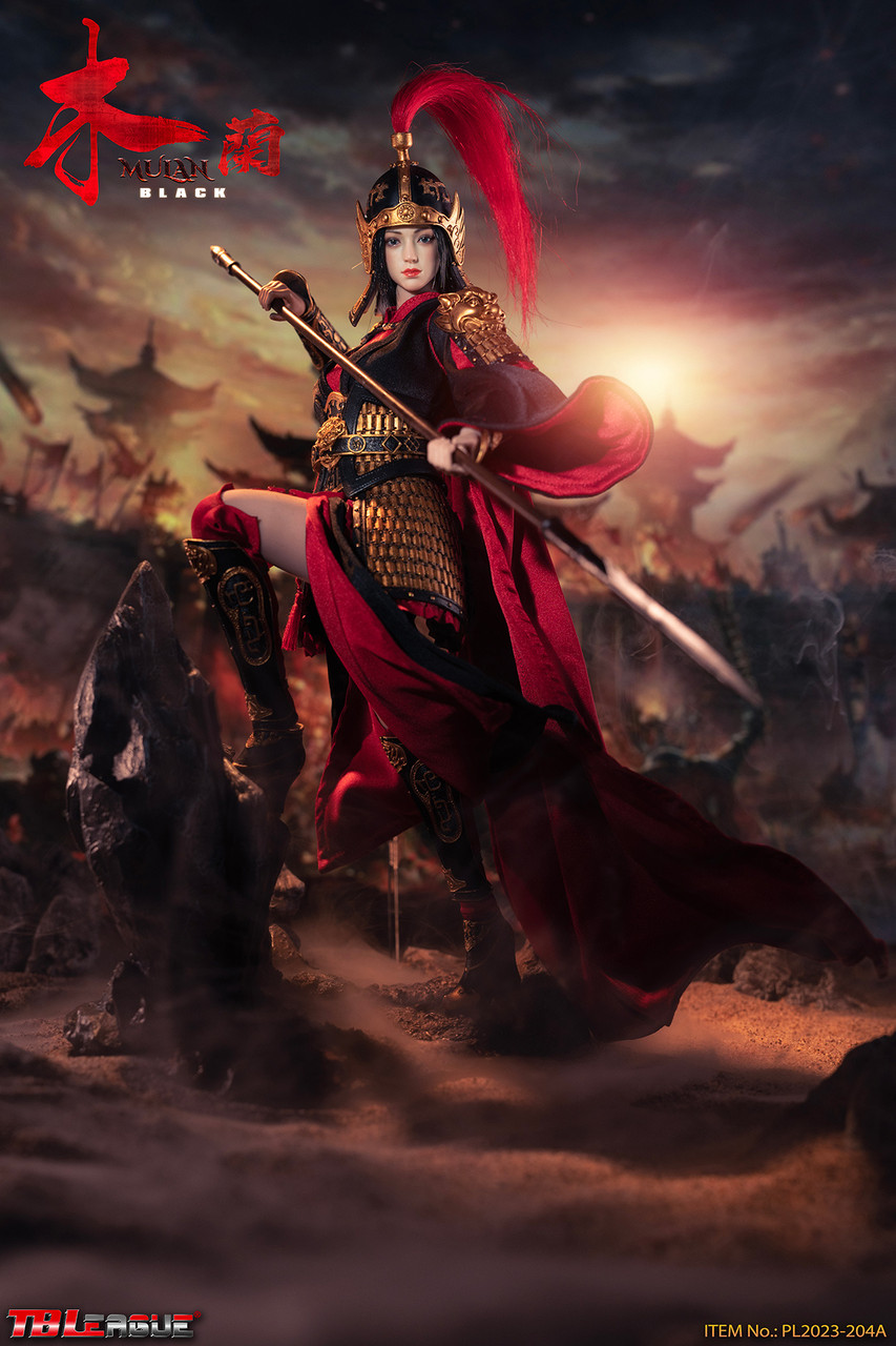 TBLeague (PL2023-204A) 1/6 Scale Mulan FIgure (Black Version)