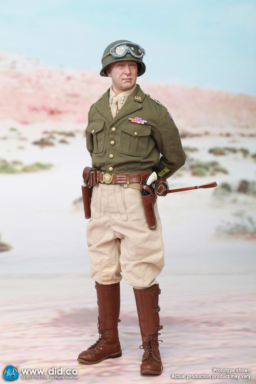 Figurine WW2 US General Patton - Échelle 1/35, 10 Cm, Marque Panda, Neuve