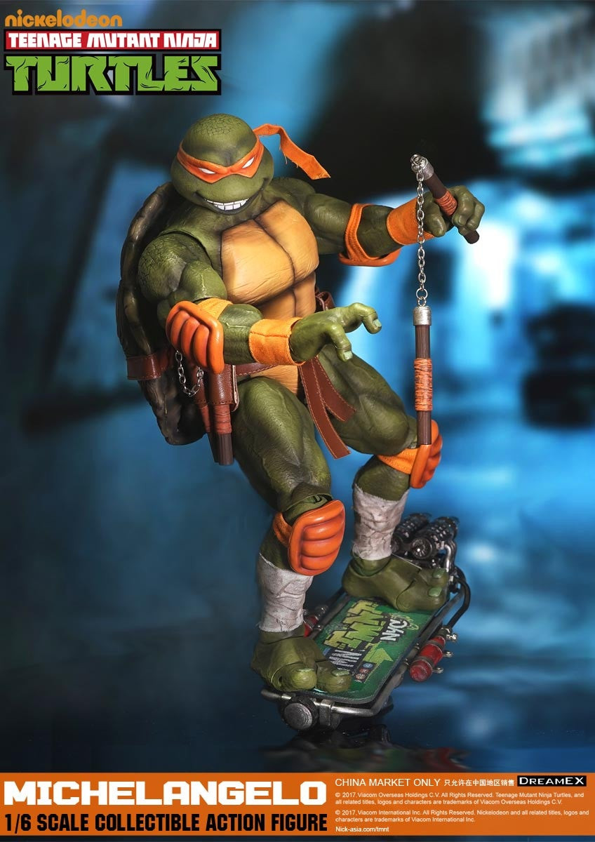 1/6 Scale Michelangelo Teenage Mutant Ninja Turtle Figure by DreamEX