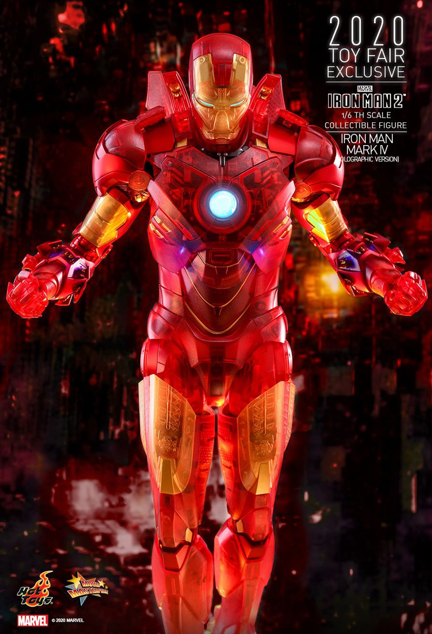 ホットトイズ１/６ホットトイズ アイアンマン・マーク4 MMS568 Hot Toys (MMS568) 1/6 Scale Iron Man Mark IV (Holographic Version