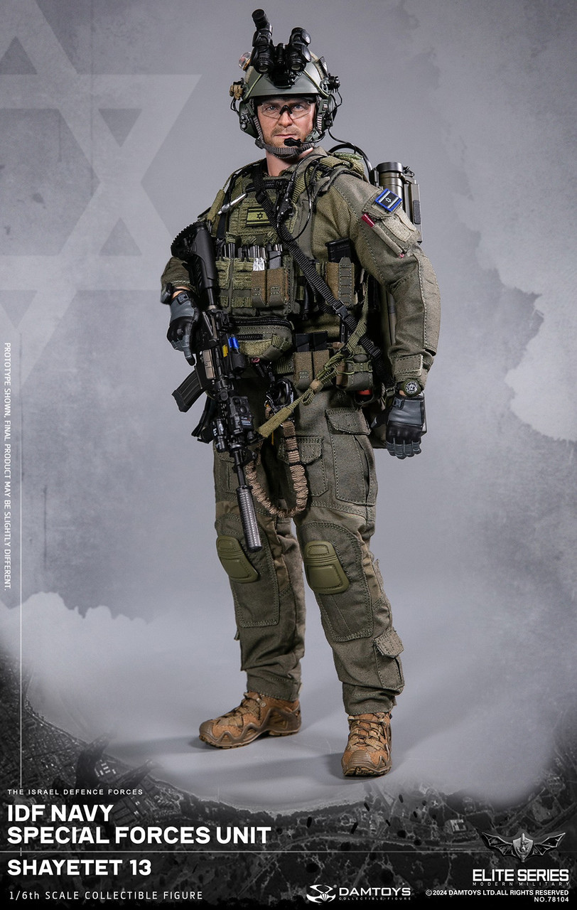 DamToys (78104) 1/6 Scale IDF Navy Special Forces Unit - Shayetet