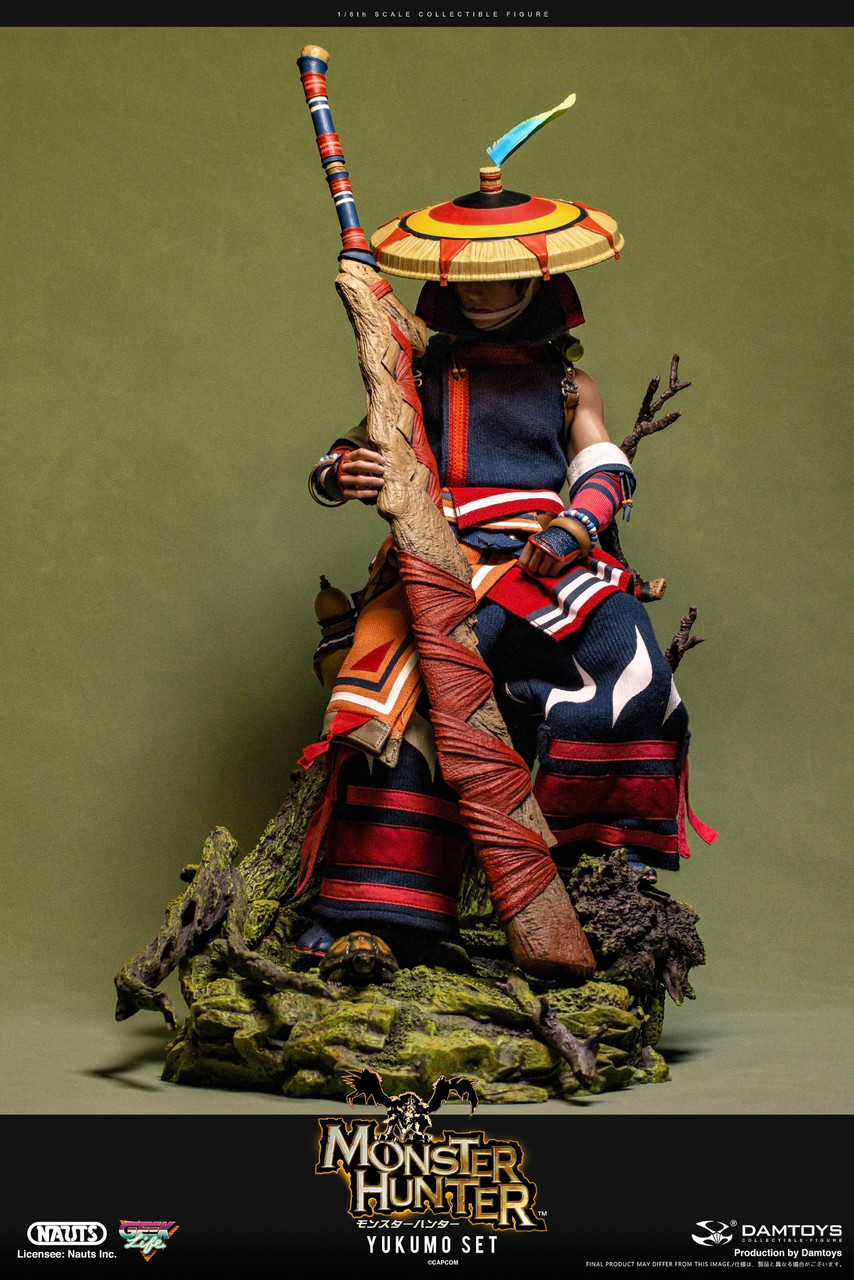 モンスターハンター1/6NAUTS x DAMTOYS DMS040 太刀と小刀 NAUTS x DAMTOYS (DMS040S) 1/6 Scale Monster Hunter - Yukumo Armor
