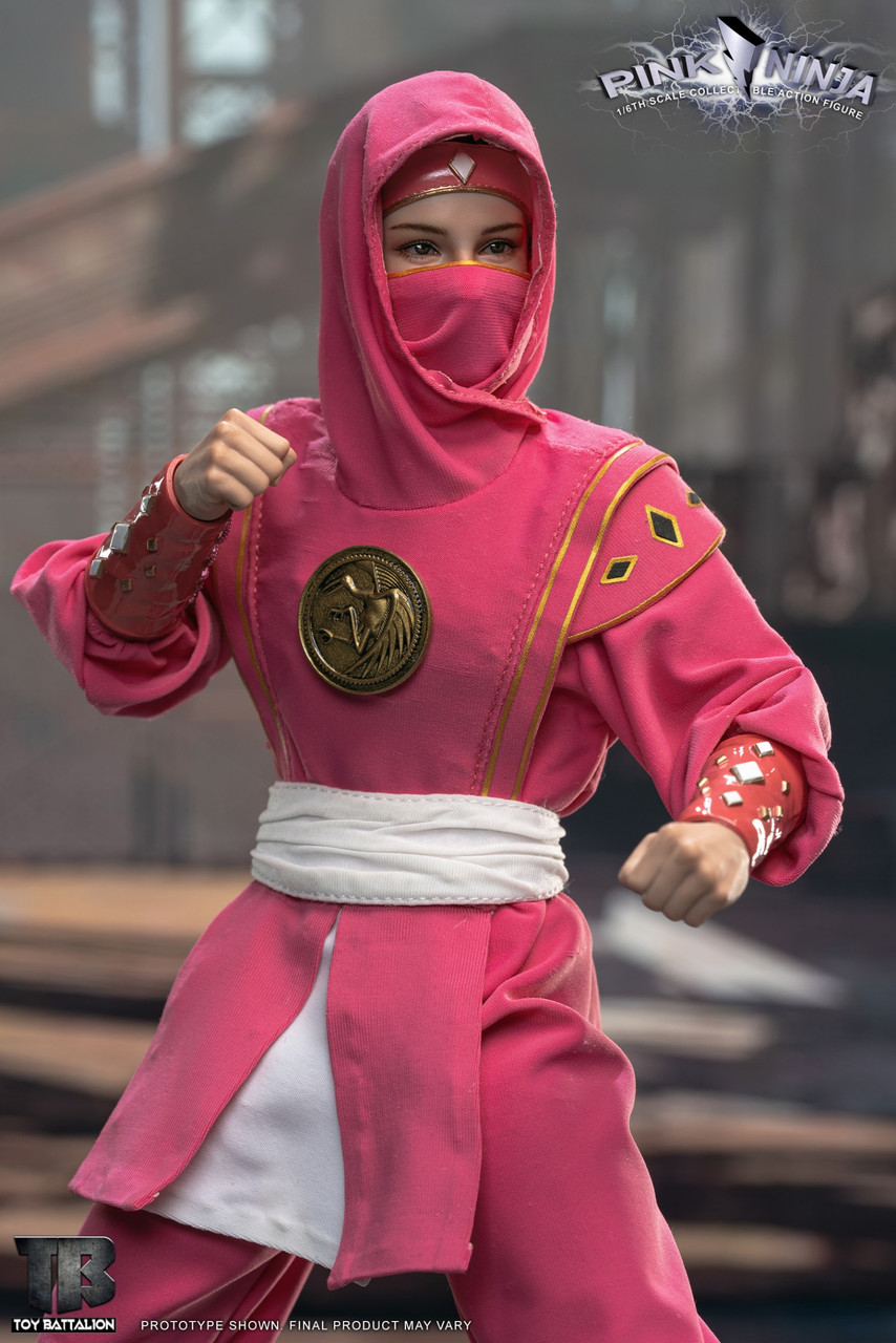 TOYS BATTALION 1/6 ピンク ニンジャ TB018 Ninja TOYS BATTALION TB018 1/6 Pink Ninja Collectible Female