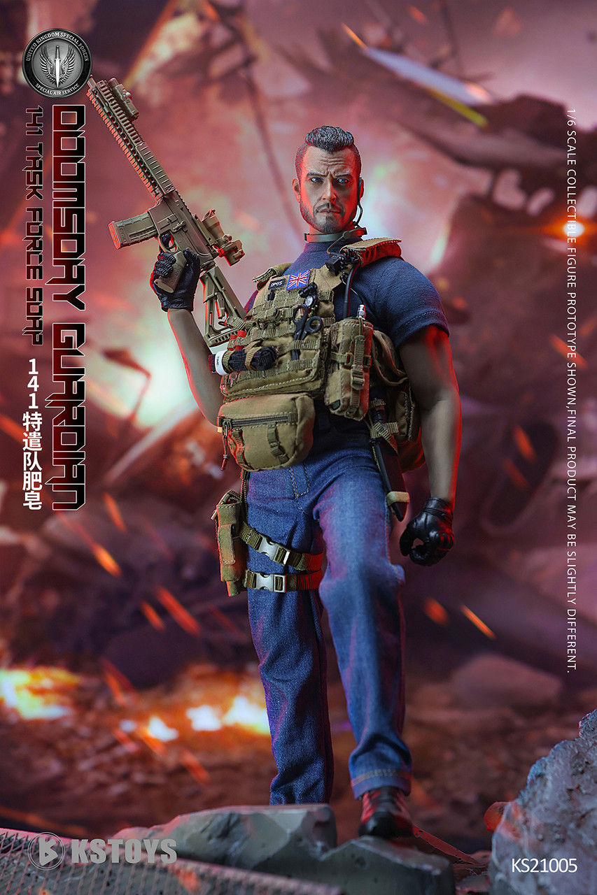 finders keepers初期12aw FK-SOLDIER sサイズ　秋谷 KS Toys (KS21005) 1/6 Scale Doomsday Guardian 141 Task Force Soap