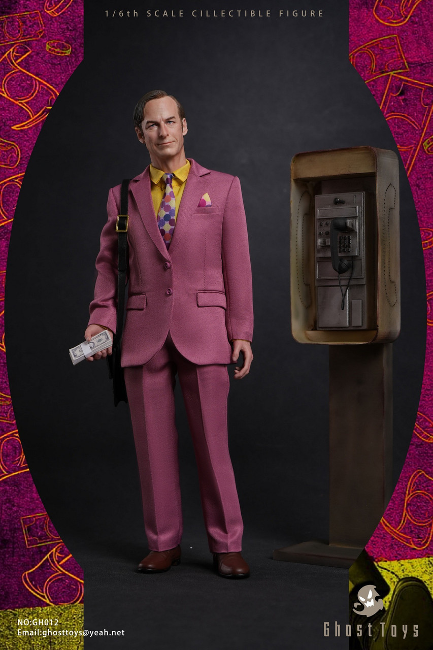 Ghost toys 1/6 シダクティヴ ソウル ロウヤー 特典付GH-012 Ghost Toys (GH-012) 1/6 Scale Saul Lawyer Figure