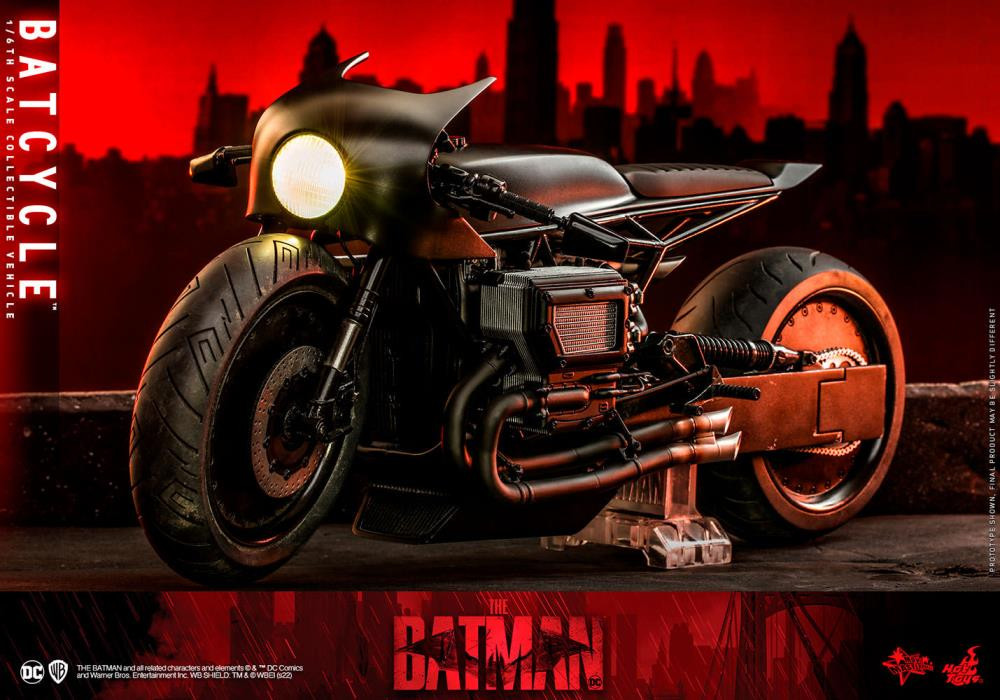 ホットトイズ MMS638 ザ・バットマン MMS642 バットサイクル Hot Toys (MMS642) 1/6 Scale The Batman - Batcycle Vehicle