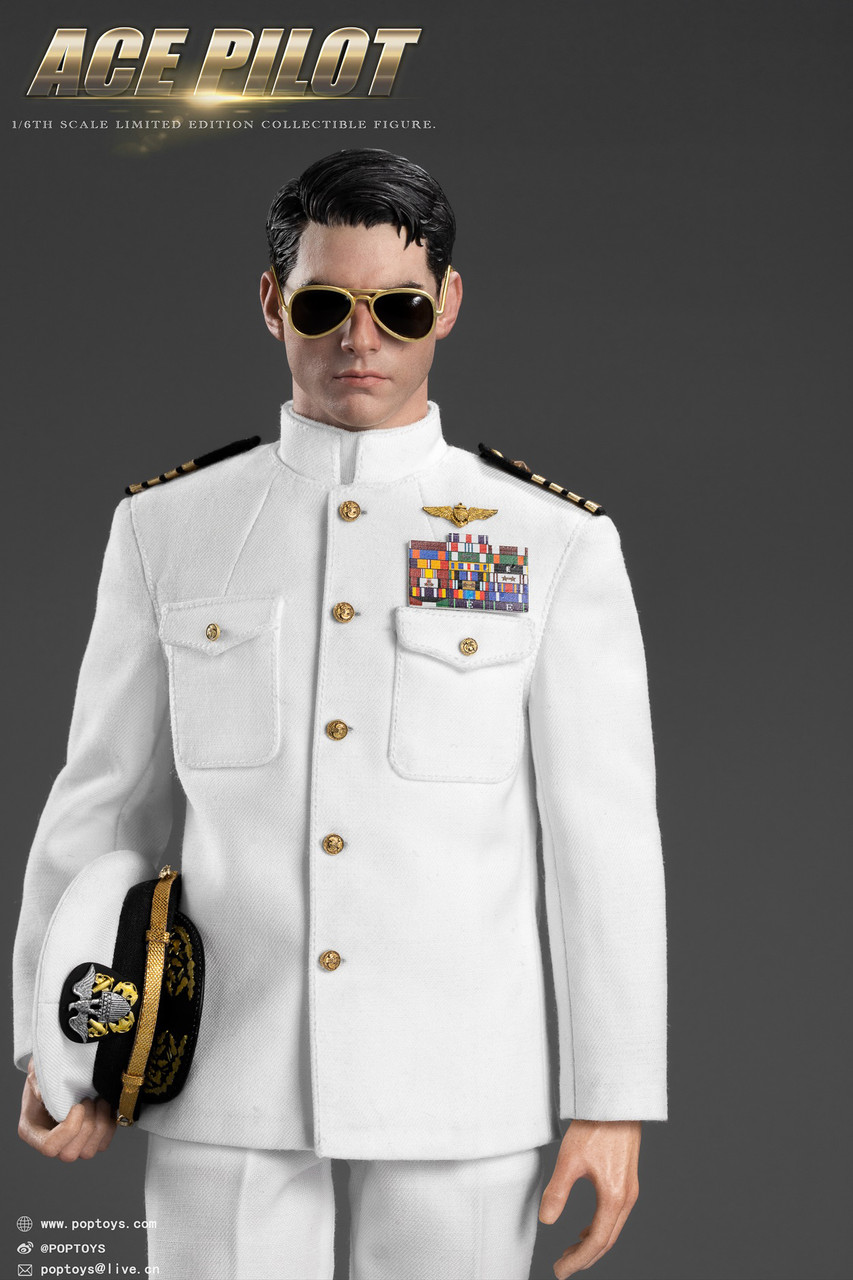 POP TOYS (EX060) 1/6 Scale Ace Pilot Figure (Uniform Version)