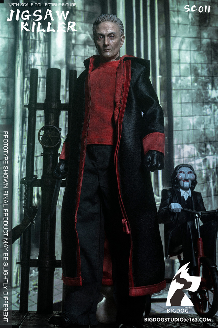 BIGDOG STUDIO 1/6 ジグソウ キラー DX.Ver SC011 BigDog Studio (SC011) 1/6 Scale Jigsaw Killer Deluxe Figure