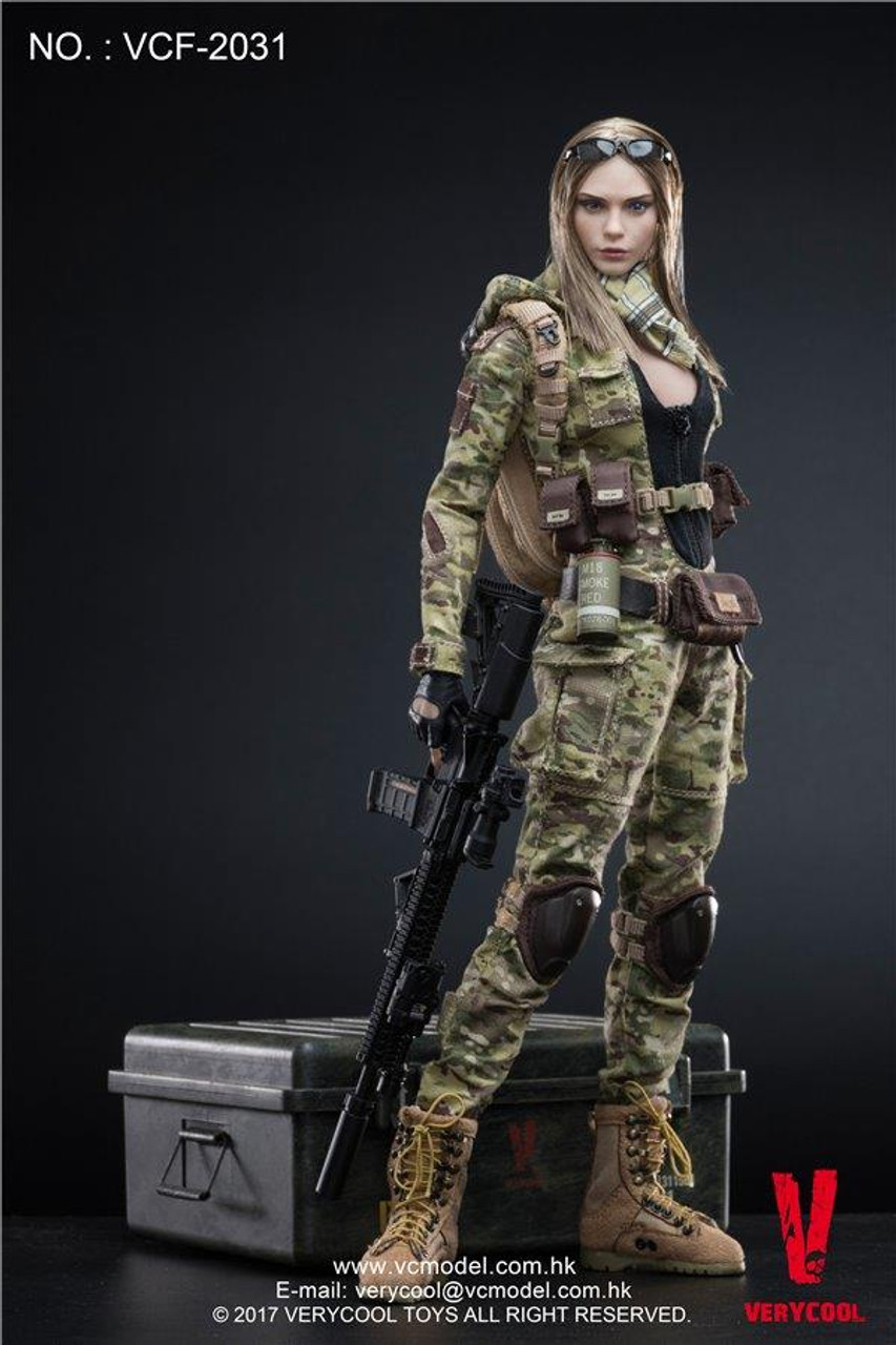 1/6 Scale MC Villa Camouflage Soldier by VeryCool