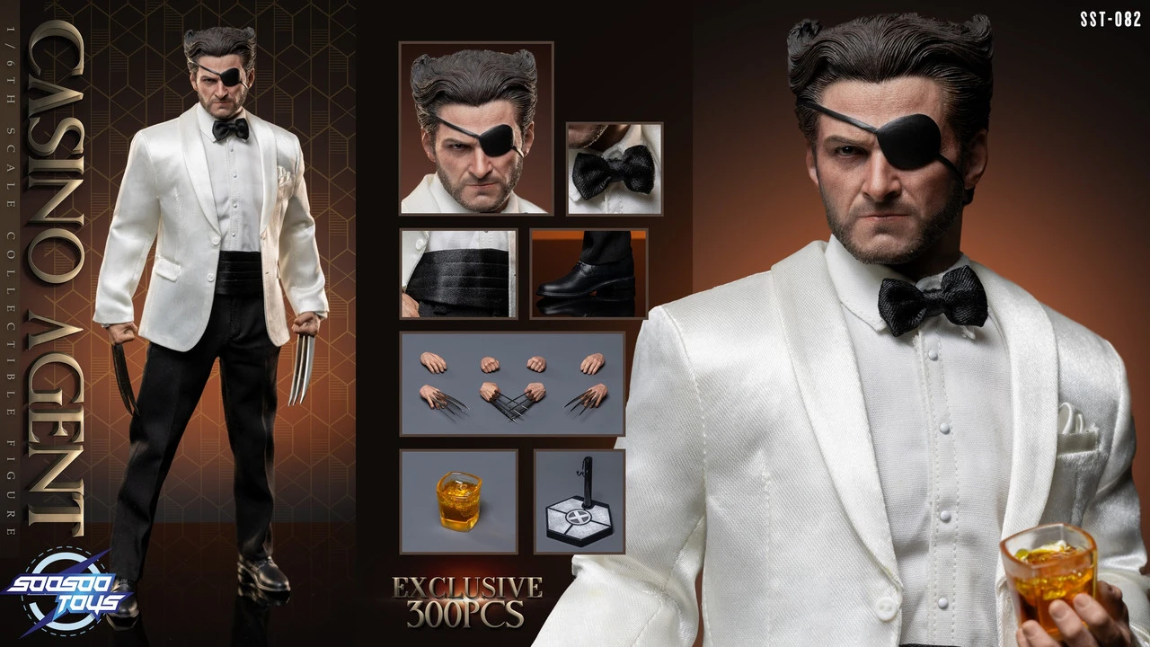 SooSooToys (SST082) 1/6 Scale Casino Agent Figure