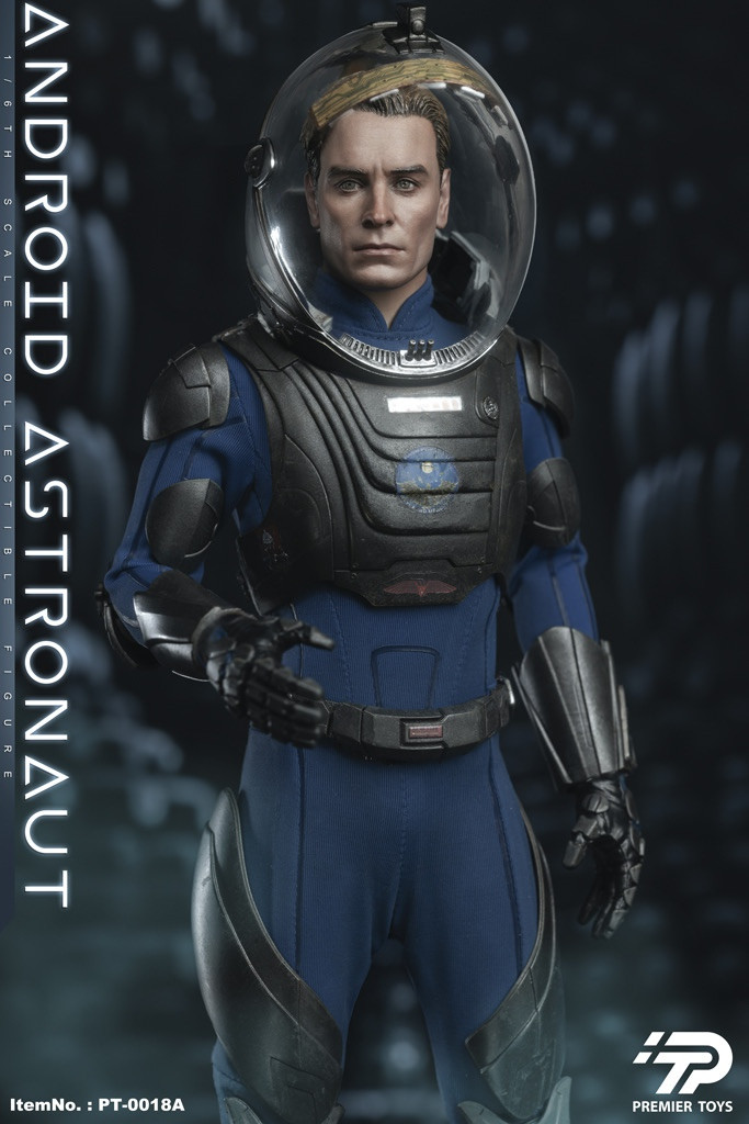 No.B185 タガメット アドバタイジング ベンダブル フィギュア Premier Toys (PT0018A) 1/6 Scale Android Astronaut Figure
