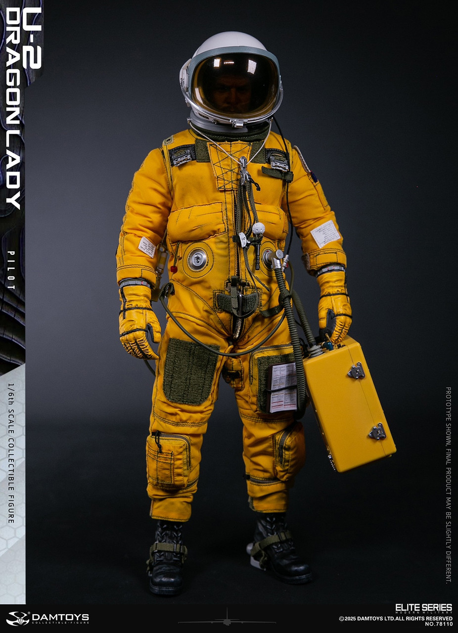 DAMTOYS (DAM-78110) 1/6 Scale U-2 Dragon Lady Pilot Figure